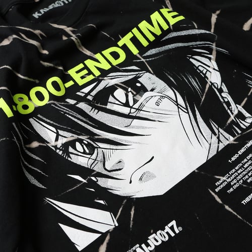 Image of 1800ENDTIMES Tee / BLK TD