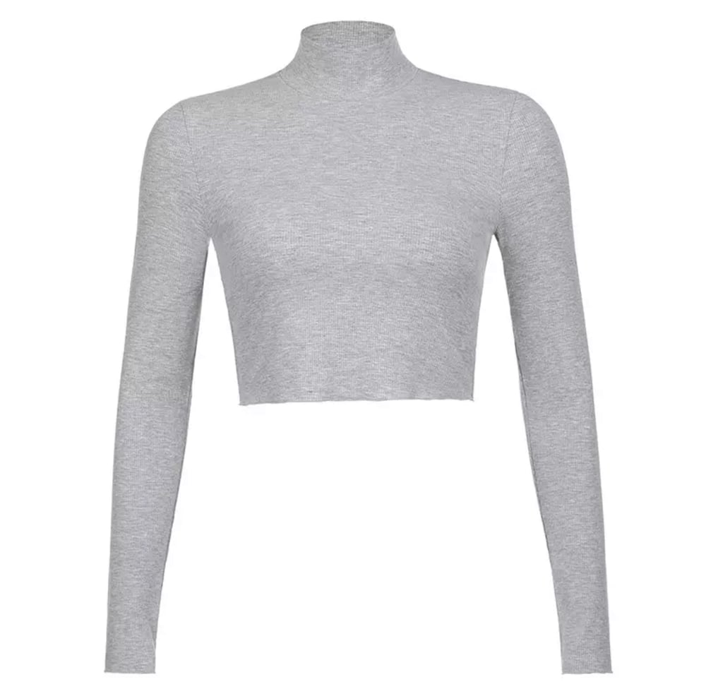 Image of Grey | Crop Top