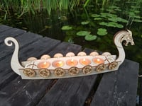 Image 1 of Drakkar tealight holder