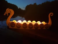 Image 3 of Drakkar tealight holder