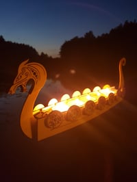 Image 2 of Drakkar tealight holder