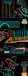 Velvet Sin by Mcbiff. 15" x 43"canvas giclee print.  Limited to 25. 