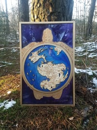 Image 2 of Discworld resin fantasy map