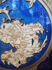 Image 4 of Discworld resin fantasy map