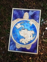 Image 1 of Discworld resin fantasy map