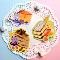 Image 1 of Mellow Pan: Dessert Stickers