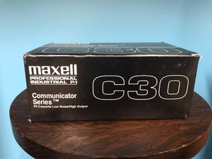 Image of MAXELL COM-30 Professional 30 Minute Normal Bias Audio Cassette (10-Pack)
