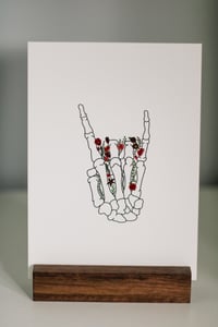Image 1 of Floral Skeleton Prints