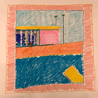 Hockney Reproduction Drawing