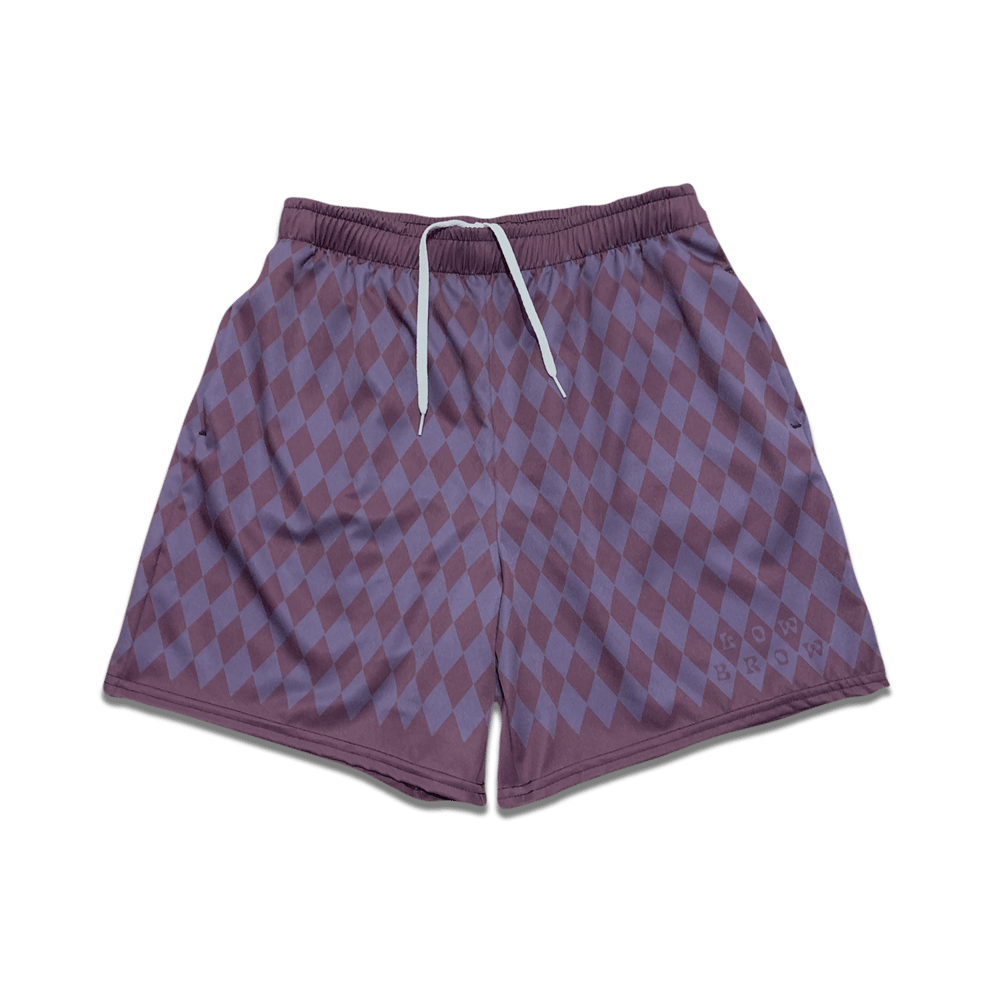 Purple Diamond Shorts