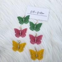 Image 1 of Butterfly Earrings 