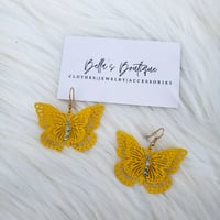 Image 4 of Butterfly Earrings 