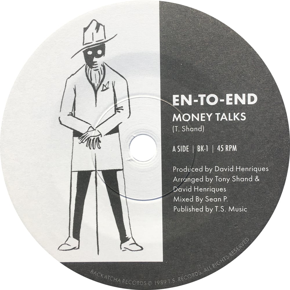 Image of En-To End 7" Money Talks / All-Dayer Mix 