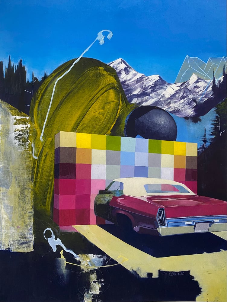 Image of Mistaking The Front Yard For Something Else giclée print