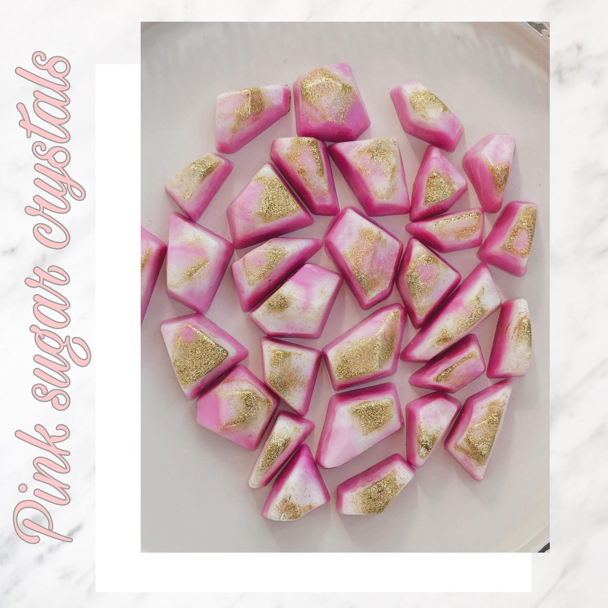 Sugar Crystals, Dark Pink – MarketSpice