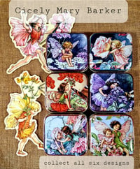 Image 3 of Flower Fairy Tin - Sweet Pea Fairies 