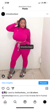 Pink Errands Set