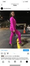Pink Errands Set