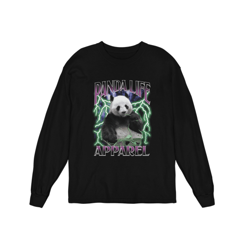 Image of Panda tshirt 90s Rap  #1