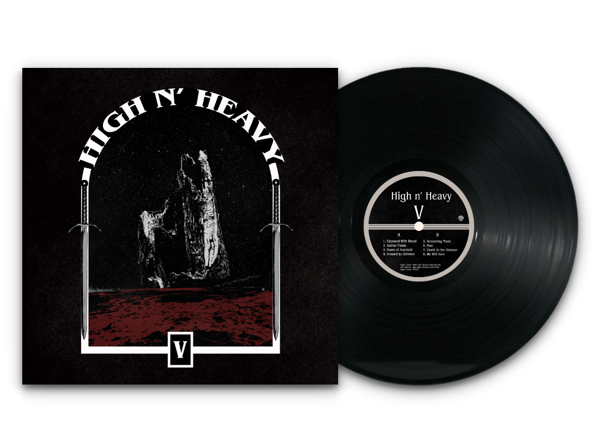 Image of High n' Heavy - V LTD Black Vinyl