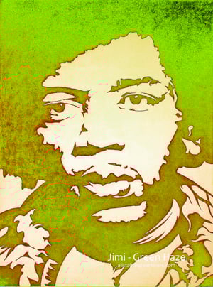 Jimi Green Haze - Limited Edition Print 1/25
