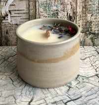 Image 1 of Hand Thrown Pottery Candle Pots in Wild Calm