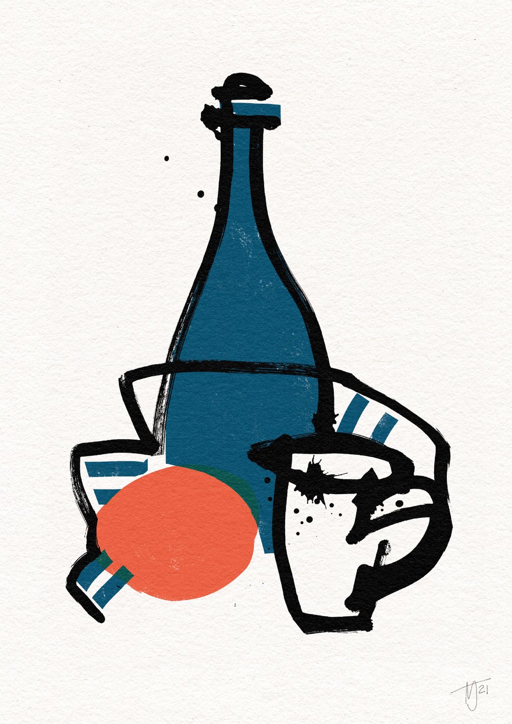 Blue Bottle 1