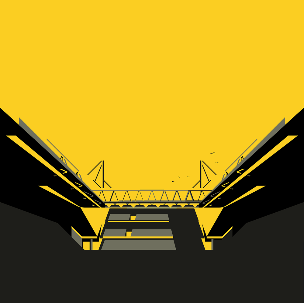 Image of westfalenstadion ... home of borussia dortmund 