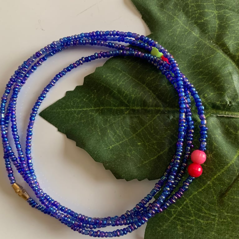 “Violet” Screw On Waistbead Image 2