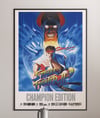 Street Fighter 2 Fighting Game Retro Poster