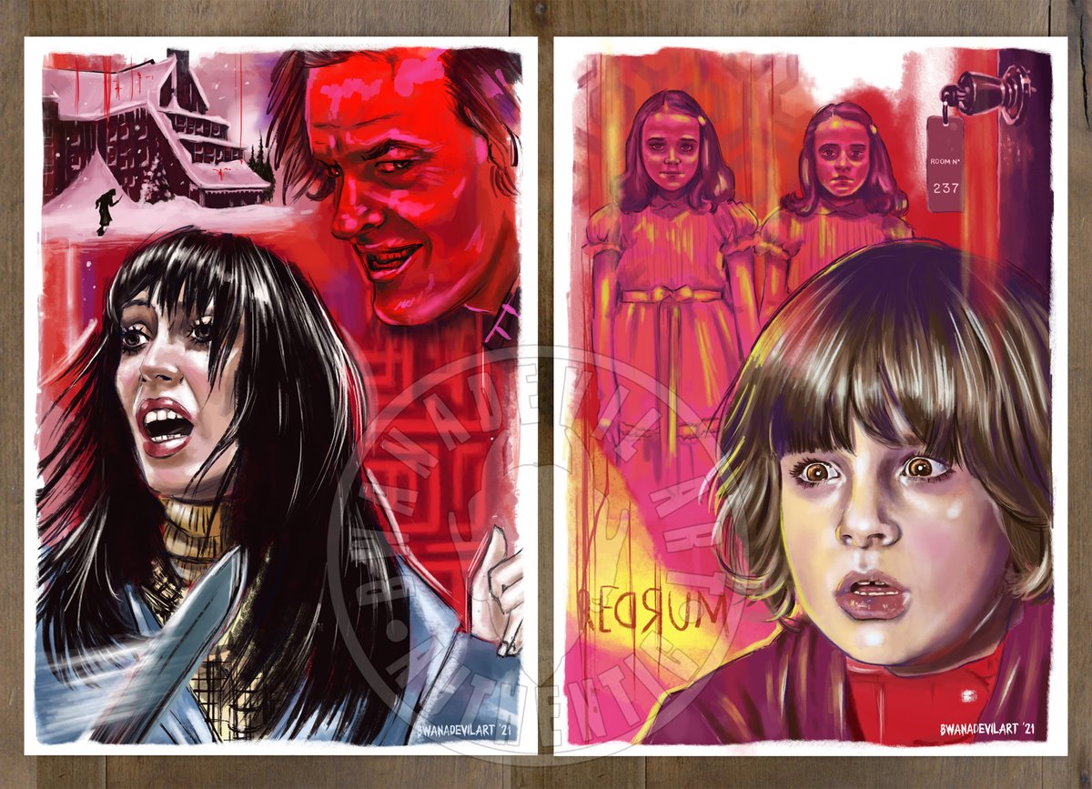 Image of The Shining mini print set (5x7 in.)