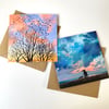 Skies - set of 5 Luxury greetings cards