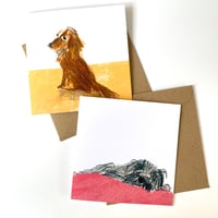 Image 3 of Dogs - set of 4 Luxury Greetings cards