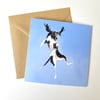 Dogs - set of 4 Luxury Greetings cards