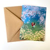 Garden - set of 4 Luxury Greetings Cards