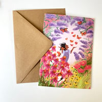 Image 5 of Garden - set of 4 Luxury Greetings Cards