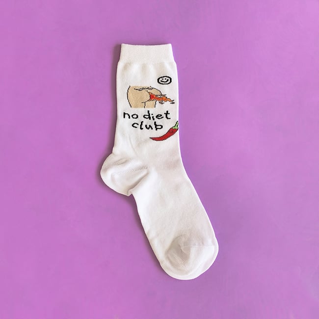 Chaussettes Cucukipik NDC (modèle blanc)