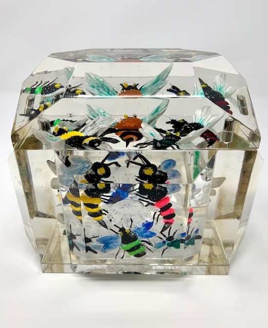 Image of Mini Victorian Painted Bees Boxes
