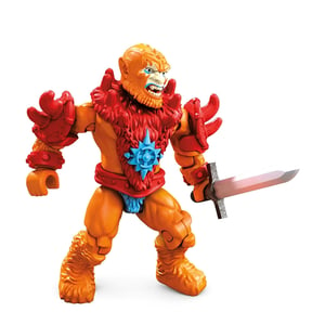 Masters Of The Universe Mega Construx He-Man vs Beast Man Final Showdown Micro Action Figure Set