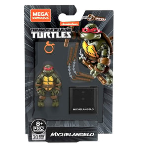 Mega Construx Teenage Mutant Ninja Turtles Michelangelo Micro Action Figure