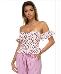 Image 5 of Pink Leopard Blouse 