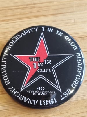1 in 12 Club Badges - Set of 3