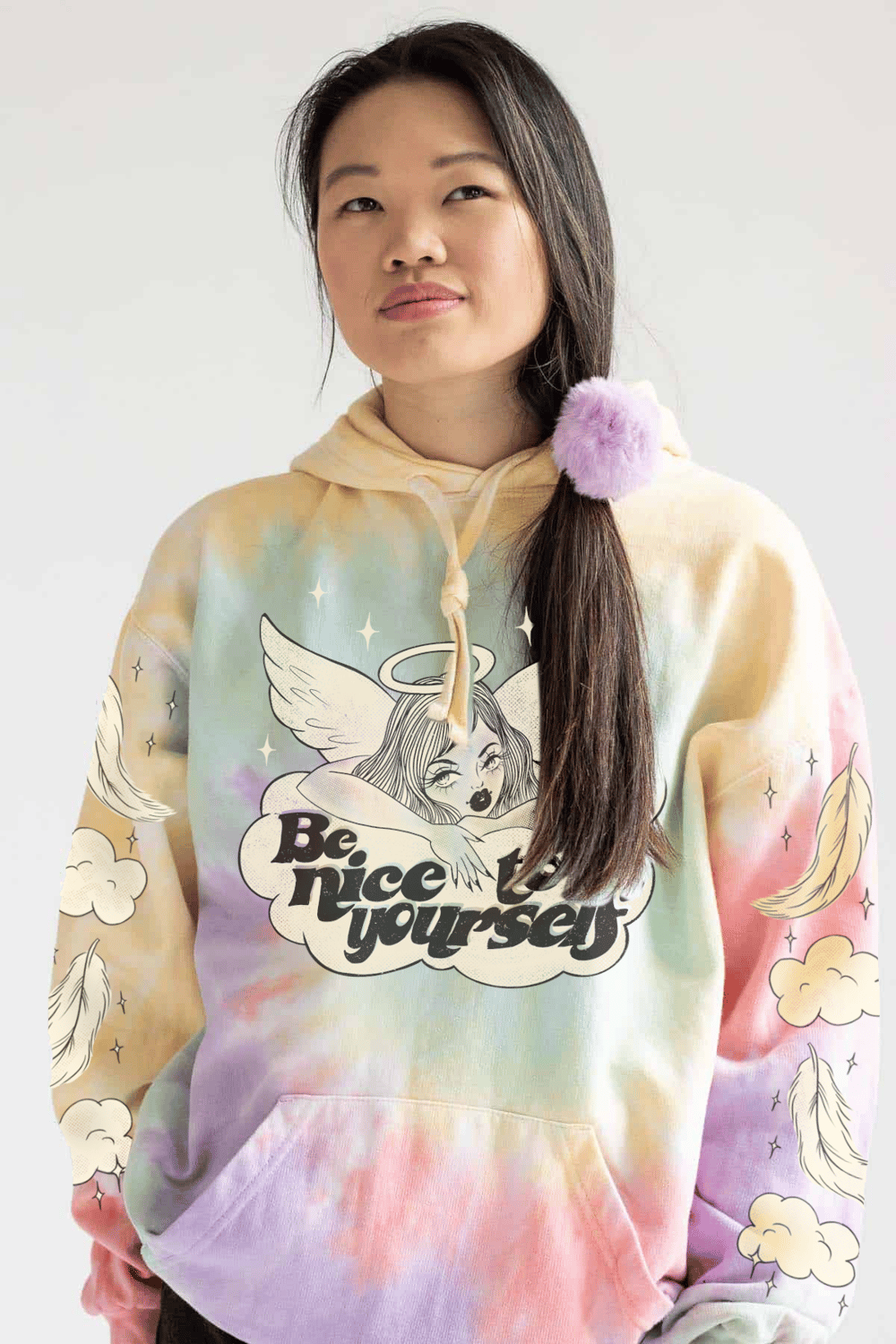 Image of BE NICE TO YOURSELF HOODIE