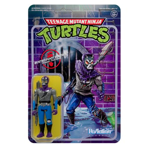 Teenage Mutant Ninja Turtles Super7 ReAction Figure – Damaged Foot Soldier