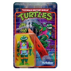 Teenage Mutant Ninja Turtles Super7 ReAction Figure – Sewer Surfer Michelangelo