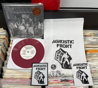 Image 1 of Agnostic Front-United Blood  Extended Pre-Mix 7” Oxblood Vinyl