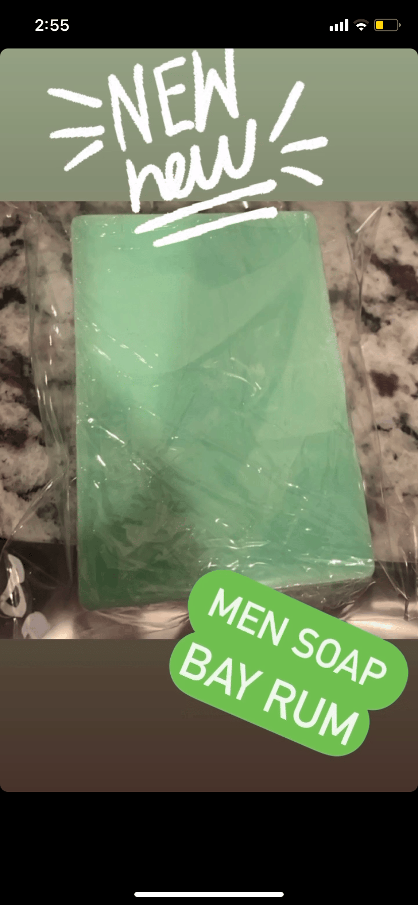 Image of Men Natural Soap 