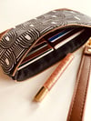 B&W arches wristlet