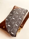 B&W arches wristlet