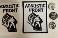 Image 3 of Agnostic Front-United Blood  Extended Pre-Mix 7” Oxblood Vinyl